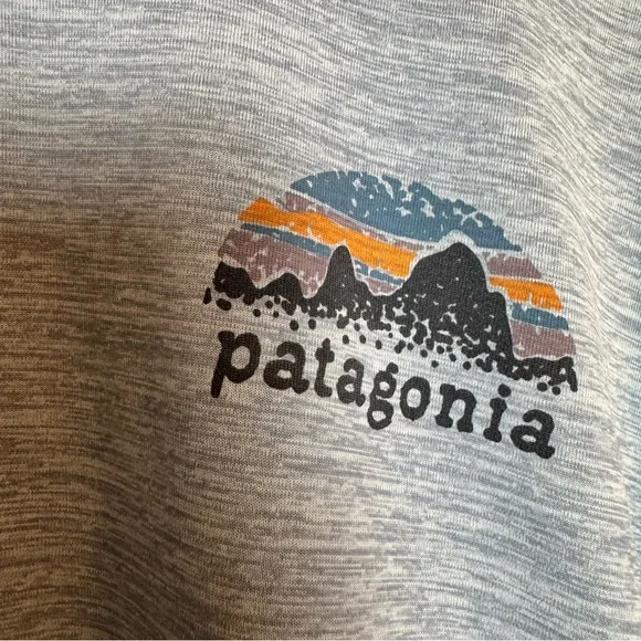 Patagonia Men's Capilene® Cool Daily Graphic Hoody Shirt XXL 2XL - Picture 2 of 9